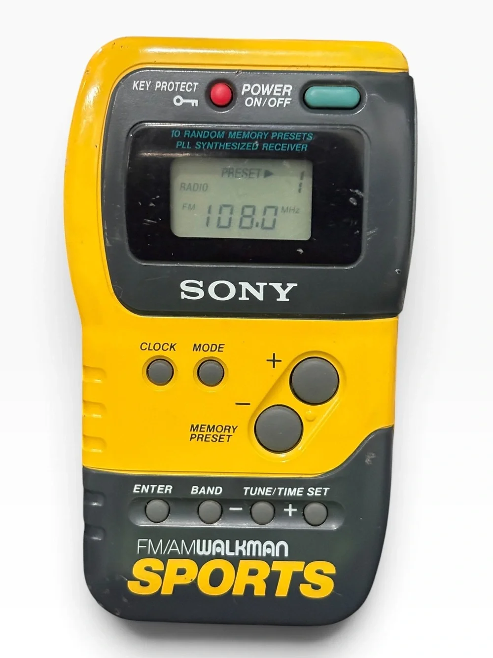 Vintage Sony SRF-M7O Sports Walkman Digital AM/FM Stereo Radio